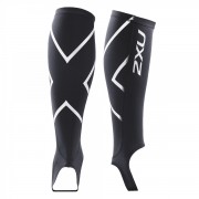 2XU Unisex Compression Calf Guards + Stirrup
