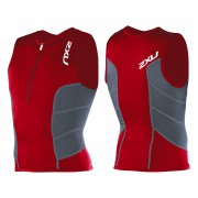 2XU Comp Tri Singlet Men + Pocket MT1838a vnr/stl