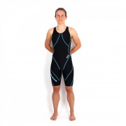 ZAOSU Wettkampf-Schwimmanzug Z-Black II 8085 knielang