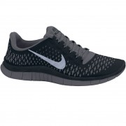 Nike Free 3.0 V4 M�nner Laufschuh schwarz/grau